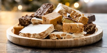La receta de turrón de Navidad.
