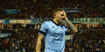 En Belgrano siguen a la expectativa por el ascenso, como su goleador Pablo Vegetti (Facundo Luque / La Voz).