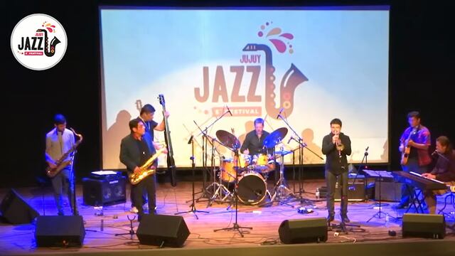 Primera noche del 5° Jujuy Jazz Festival, en el Centro Cultural "Éxodo Jujeño".