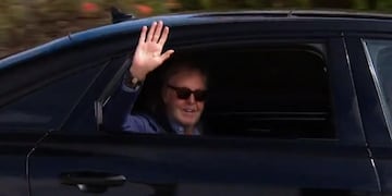 La llegada de Paul McCartney a Córdoba. (Foto: Archivo)