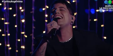Yhosva Montoya es finalista en La Voz Argentina.