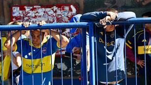 Velatorio de Miguel Ángel Russo.