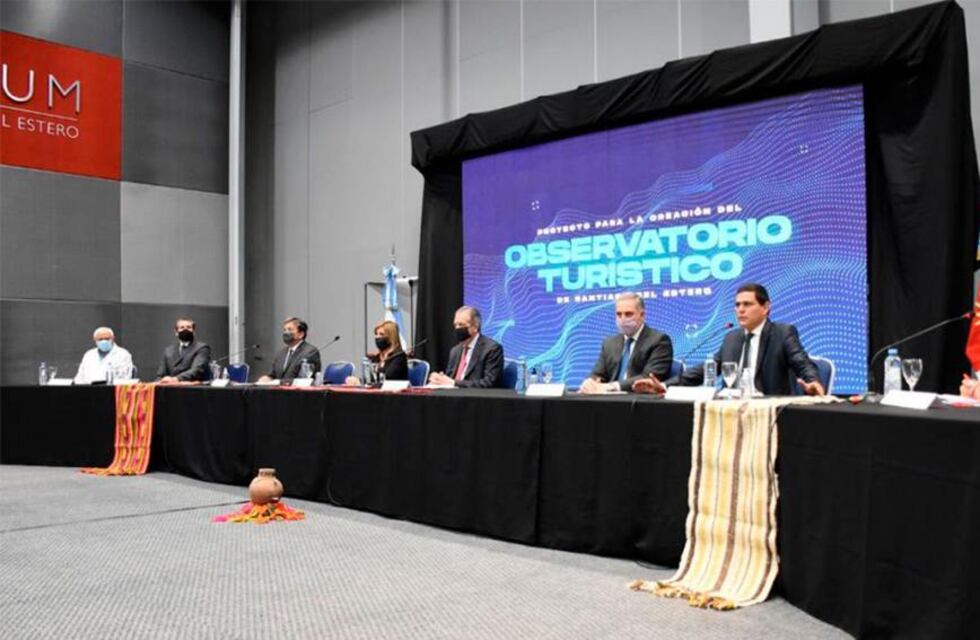 Firmaron el acta de creación del Observatorio Turístico de Santiago del Estero