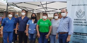 Nuevo Operativo Integral de Salud tuvo lugar en el barrio Néstor Kirchner de la ciudad de Posadas.
