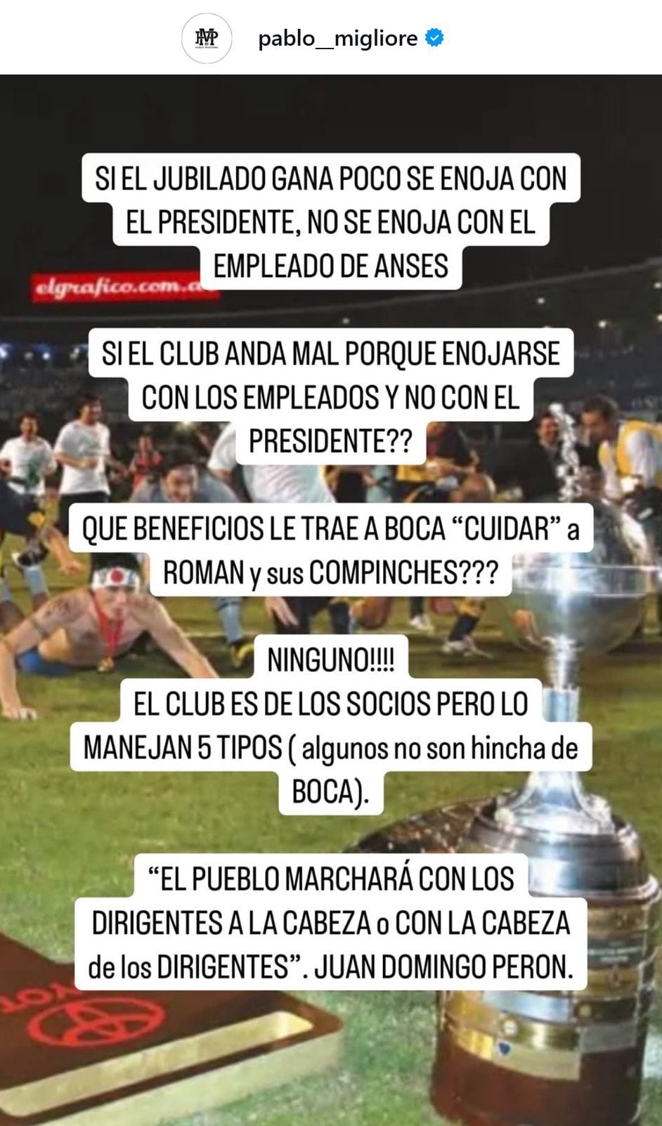 El ex arquero explotó contra los dirigentes de Boca.