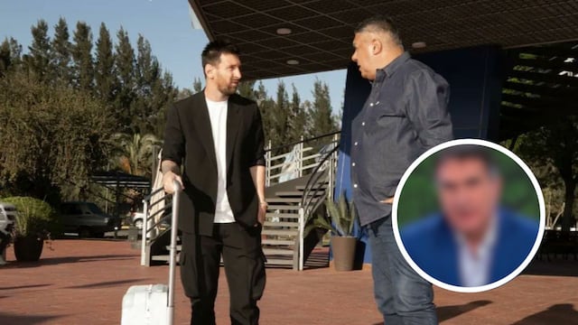 Un conocido conductor de televisión que es piloto trajo a Lionel Messi desde Miami. Foto: Los Andes