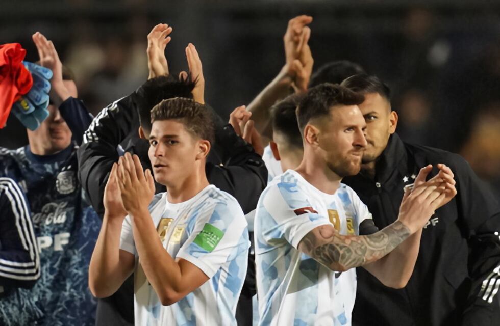 Julián Álvarez ingresó ante Brasil en el empate de Argentina por las Eliminatorias a Qatar 2022