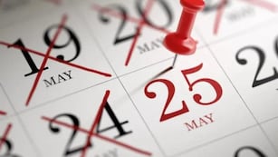 Qué pasará con el feriado del 25 de mayo.