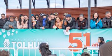 El Parlamento acompañó a la comunidad Tolhuinense en su Aniversario