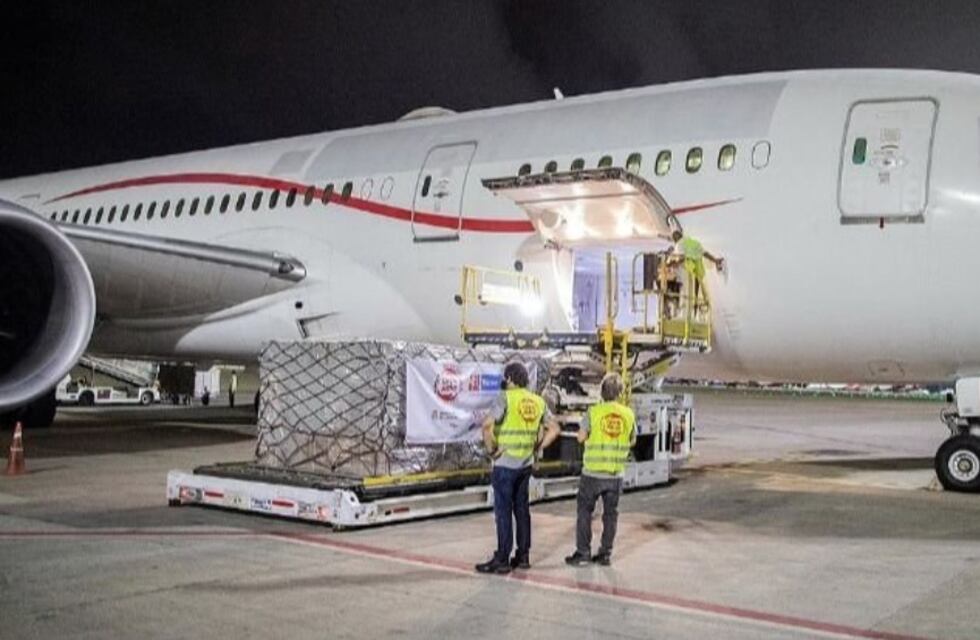 Un empresario sanjuanino donó un enorme cargamento de alimentos a Ucrania