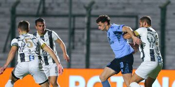 La potencia de Daniel Barrea, para que Belgrano derrote a Claypole por la Copa Argentina (Prensa Belgrano).