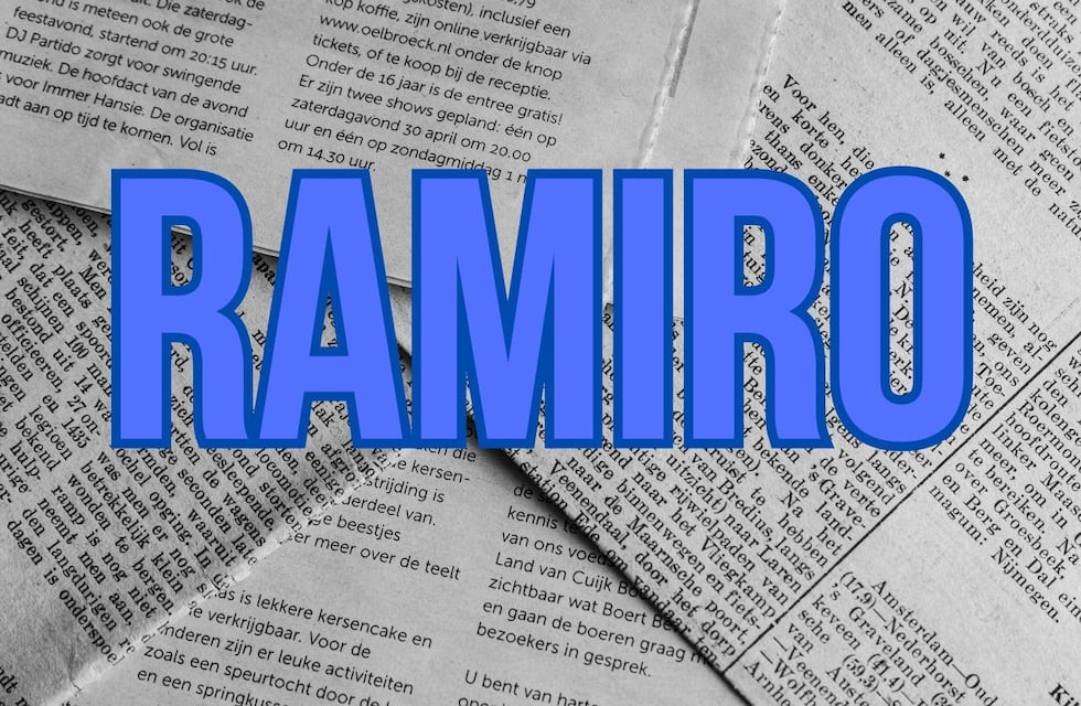 Cuál es el verdadero significado del nombre Ramiro