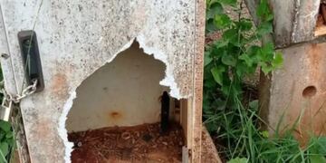 Vandalismo en Puerto Iguazú: dejaron sin actividad un pozo perforado.