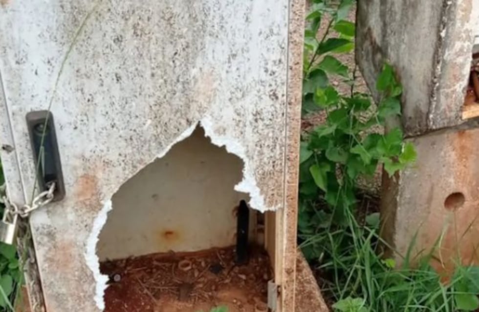 Vandalismo en Puerto Iguazú: dejaron sin actividad un pozo perforado