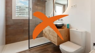 Ni mampara ni cortina: la propuesta de moda que revoluciona los baños para 2026