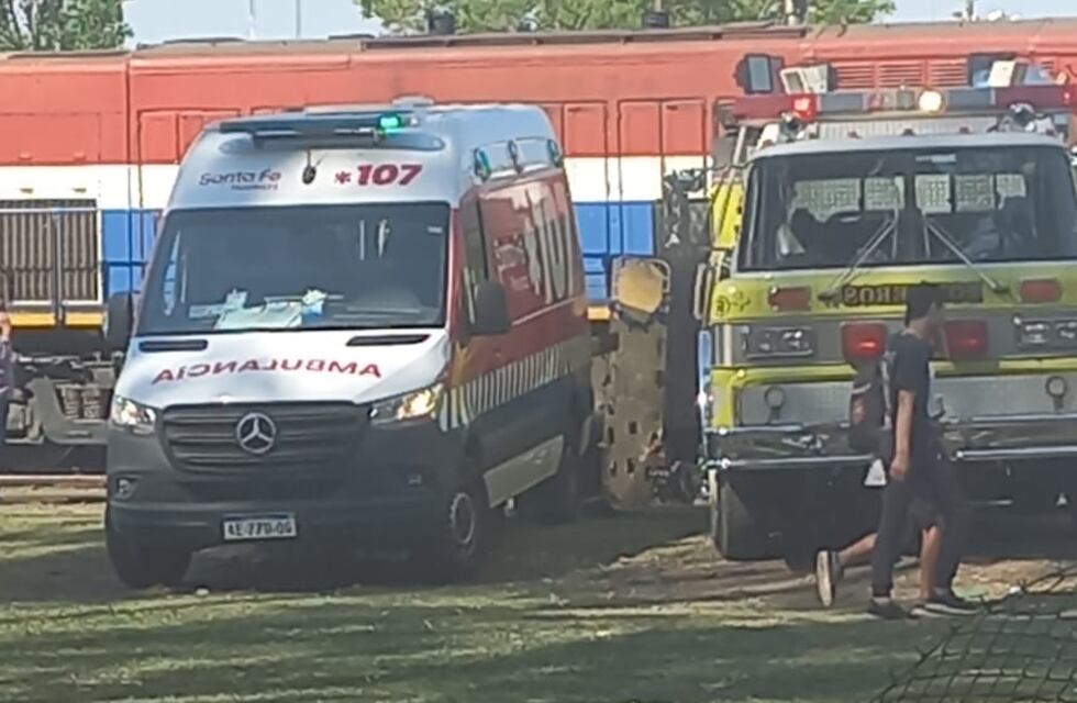 Una persona fue arrollada por un tren