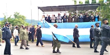 Se recordó en Jujuy el Día del Veterano de Malvinas con un acto oficial encabezado por autoridades gubernamentales y referentes de excombatientes de Jujuy y de Córdoba.