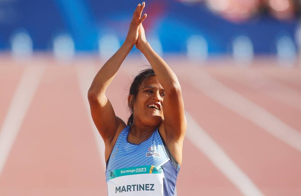 Yanina Martínez subió al podio en los Juegos Parapanamericanos de Santiago 2023