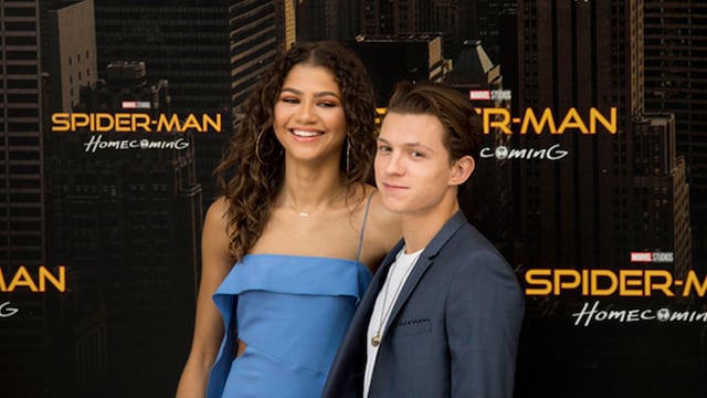 Zendaya y Tom Holland actuaron juntos en Spider-Man