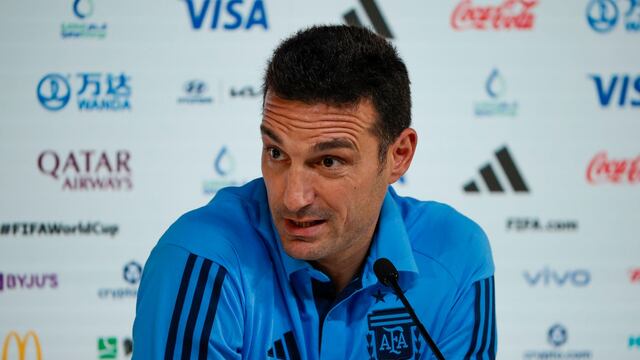 Lionel Scaloni preparó cambios para el partido frente a México.