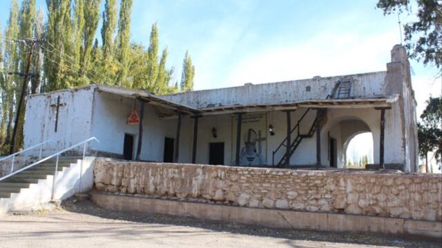 La capilla fue testigo del paso del Ejército de Los Andes en la gesta libertadora de San Martín / Municipalidad de Calingasta.