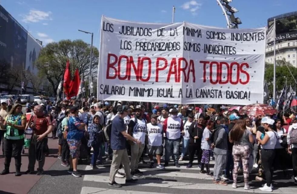 Organizaciones sociales se movilizaron en Buenos Aires: los primeros reclamos a Victoria Tolosa Paz