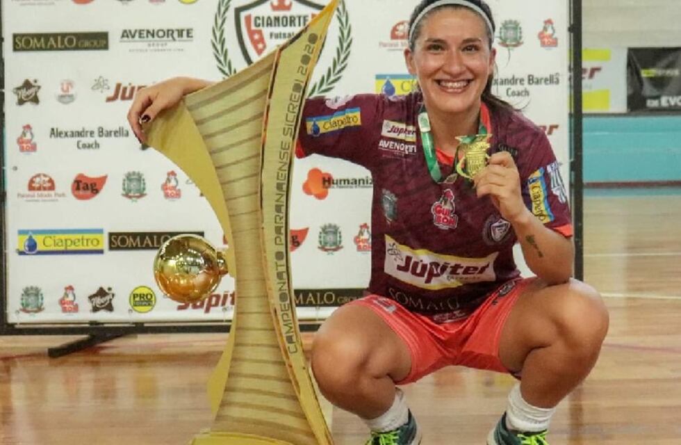 Ana Ontiveros es campeona en el Futsal Femenino de Brasil