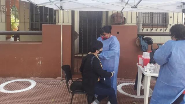 Esta semana, continuarán vacunando y testeando en Eldorado.