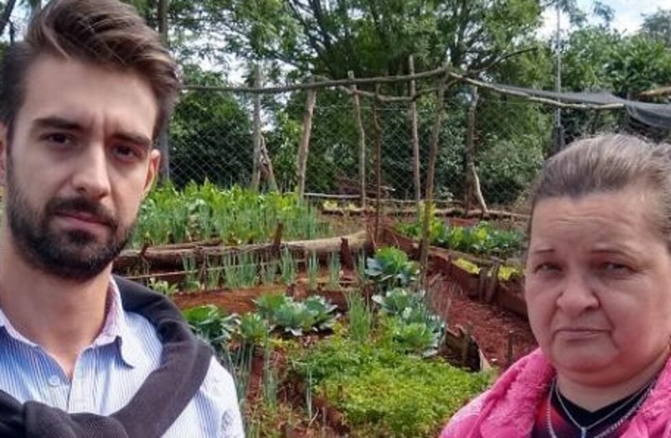 Las huertas comunitarias, actividades bastante presentes en la ciudad de Oberá