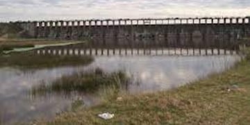 Una imagen del dique Roggero, donde fue encontrada la víctima.