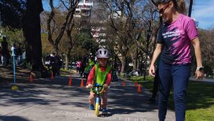 “Biciescuelas Argentinas” en Rafaela
