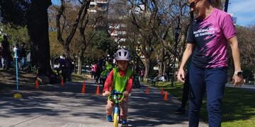 “Biciescuelas Argentinas” en Rafaela