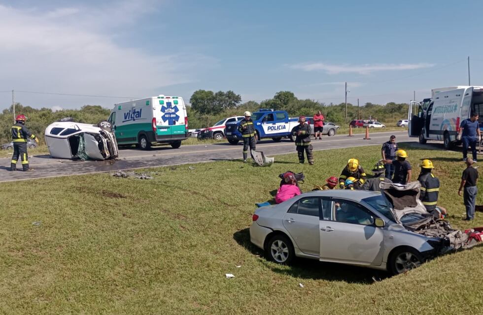 Dos muertos y siete heridos tras dos choques en la provincia de Córdoba
