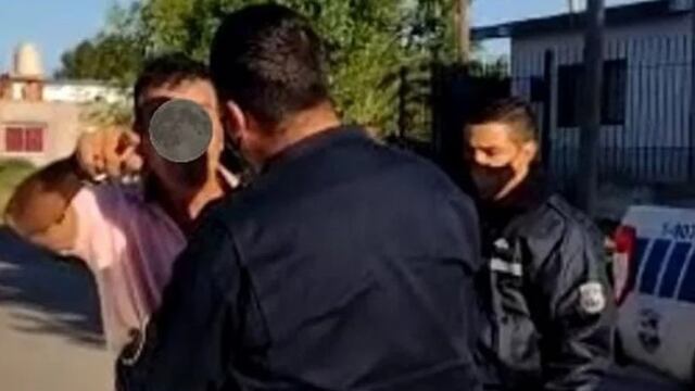 Detenido tras golpear a un policía en Villa Mercedes, San Luis
