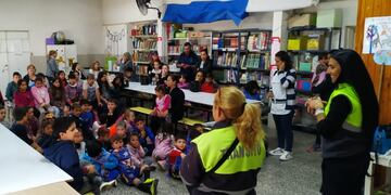 Campaña de concientización sobre tránsito en Villa del Mar.
