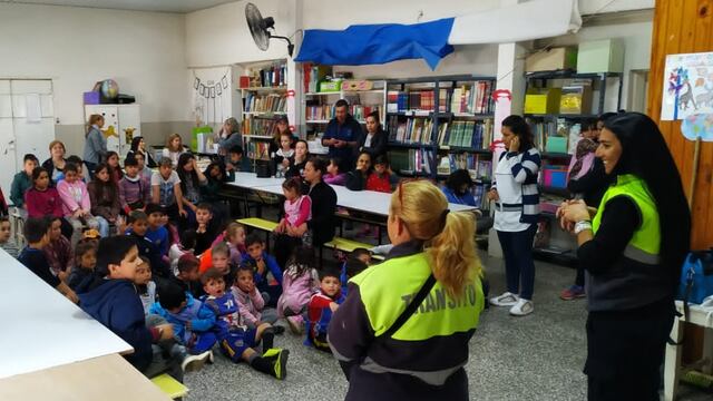 Campaña de concientización sobre tránsito en Villa del Mar.
