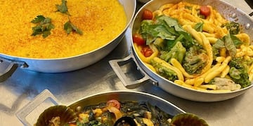 Un restaurante ofrece pasta en fuentones para compartir: precios y dónde está ubicado