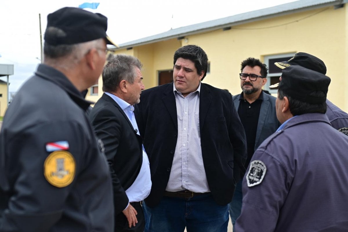 Centro de monitoreo en la Unidad Penal Nº 9