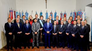 Se firmó el Pacto de Mayo. FOTO: PRESIDENCIA
