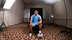 Pinta de crack. Nicolás Fernánez, el "Uvita", jerarquía para Belgrano.