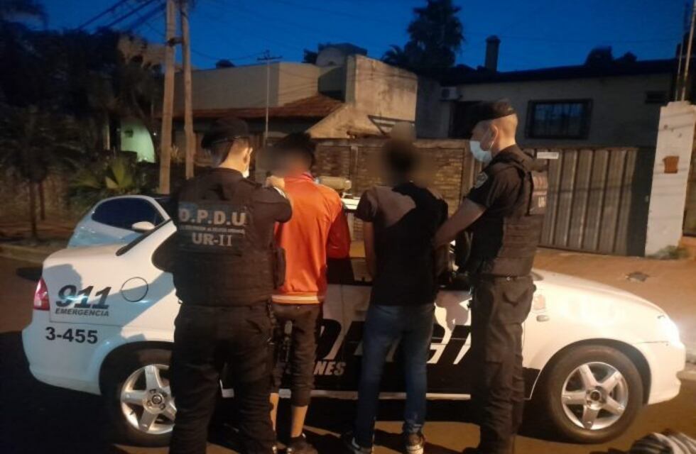 Detenidos por robo con arma blanca en Oberá