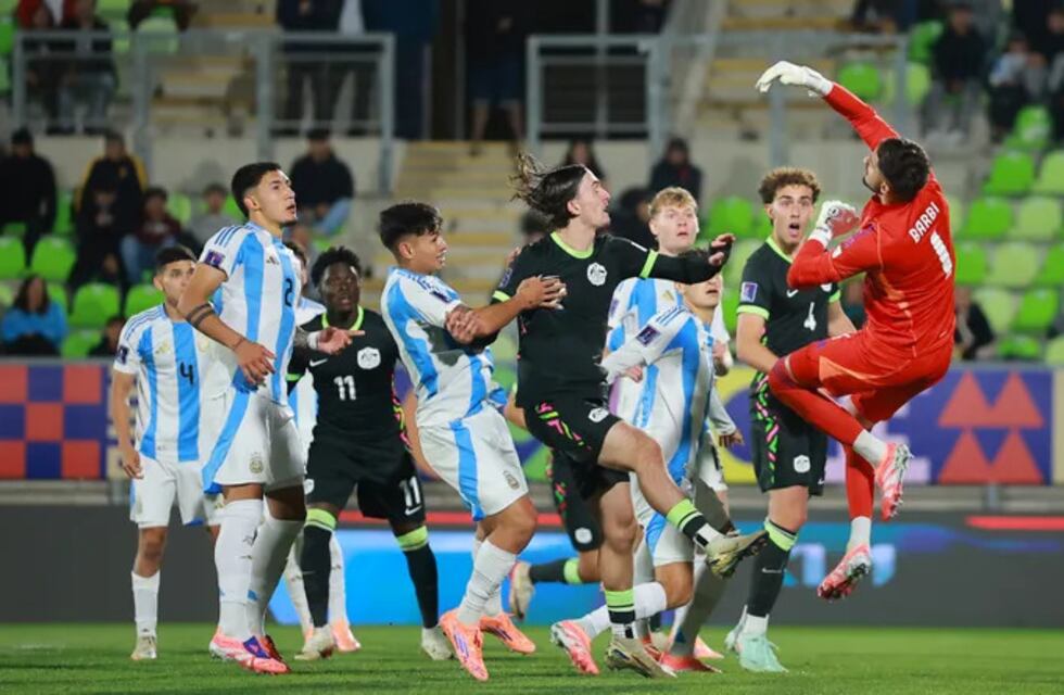 Santino Barbi fue titular en la goleada de Argentina sobre Australia y clasificación a octavos de final