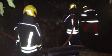 Sofocan principio de incendio estructural en Oberá.