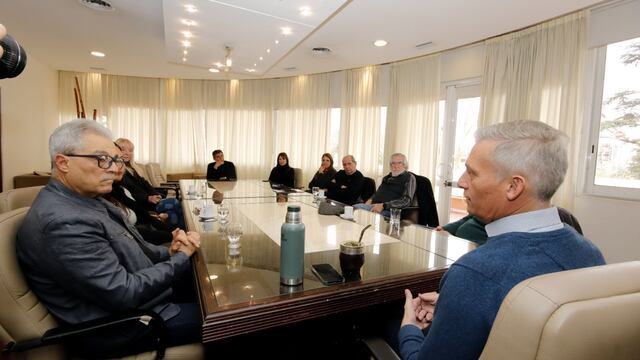 Reunión en el Palacio Municipal