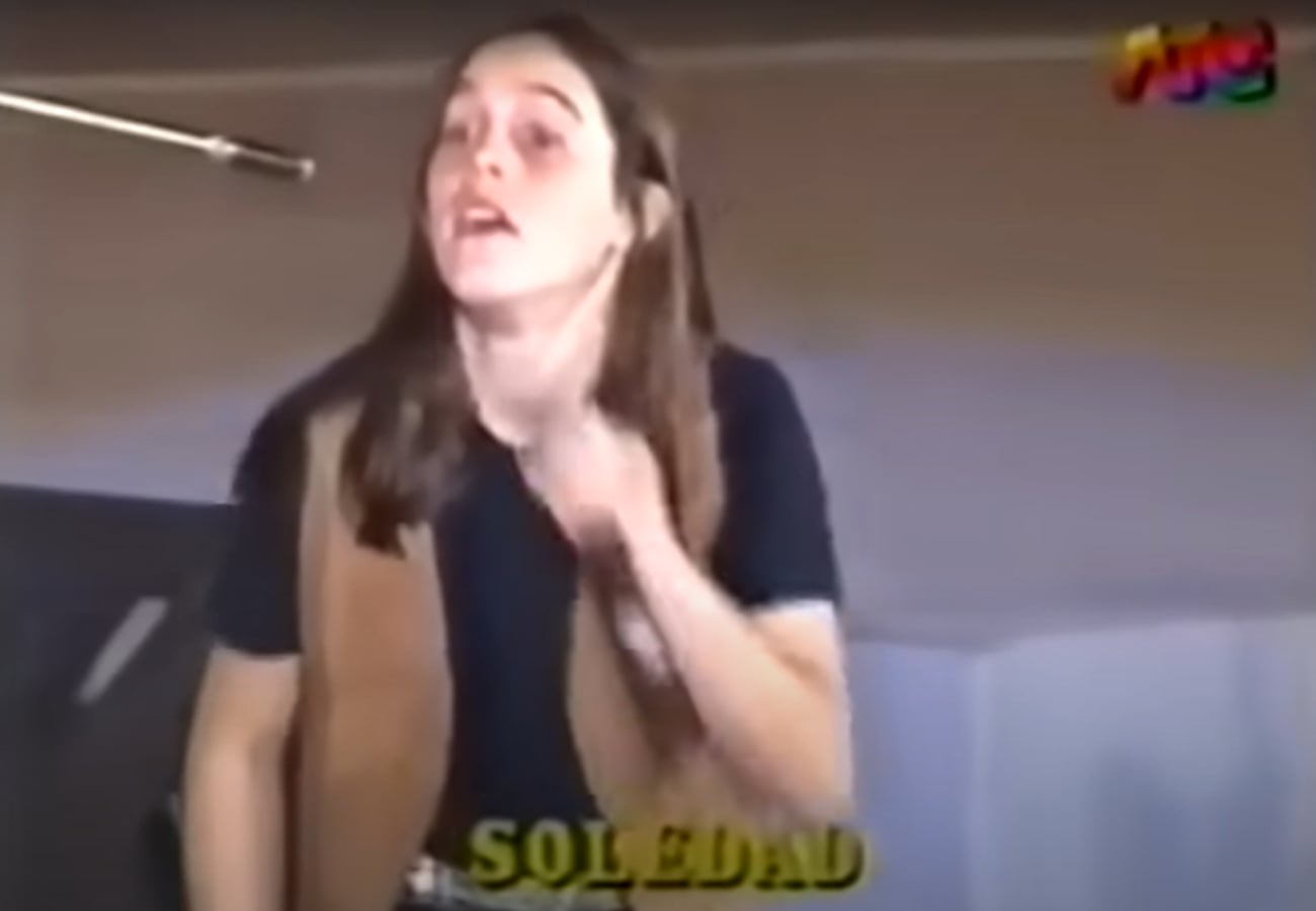 El debut de Soledad Pastorutti en Cosquín en 1996.
