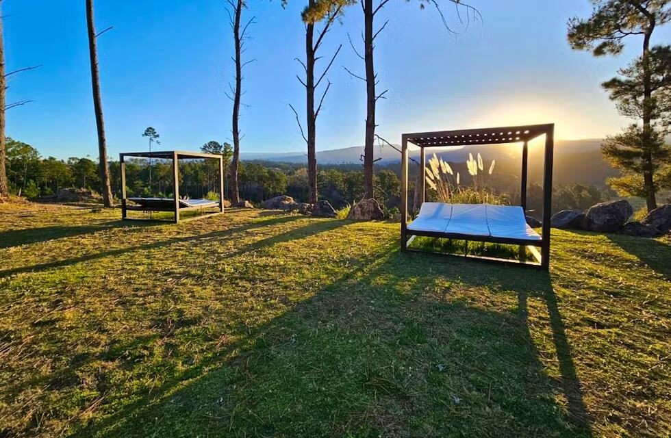 Cabañas modernas con vistas panorámicas del Cerro Champaquí: cuánto sale el hospedaje
