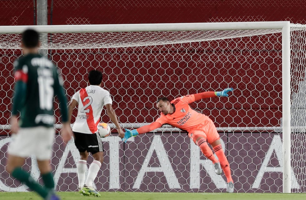 River fue goleado 3-0 por Palmeiras en la ida de las semifinales de la Copa Libertadores