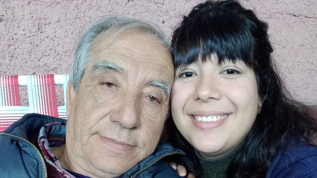 Eliana y Mario Redondo. El hombre necesitaba un medicamento pero PAMI no lo autorizaba.