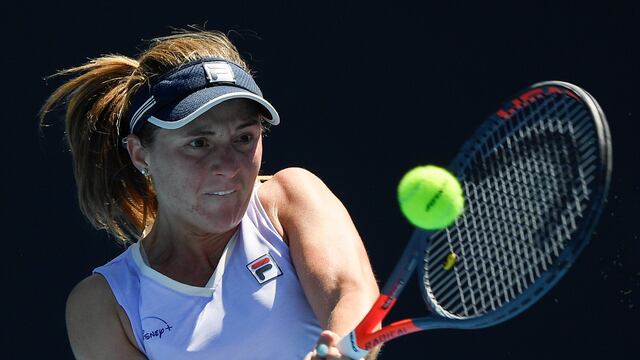 "Nachu" eliminó a la estadounidense Christina McHale en su debut en el Grand Slam. (AP)