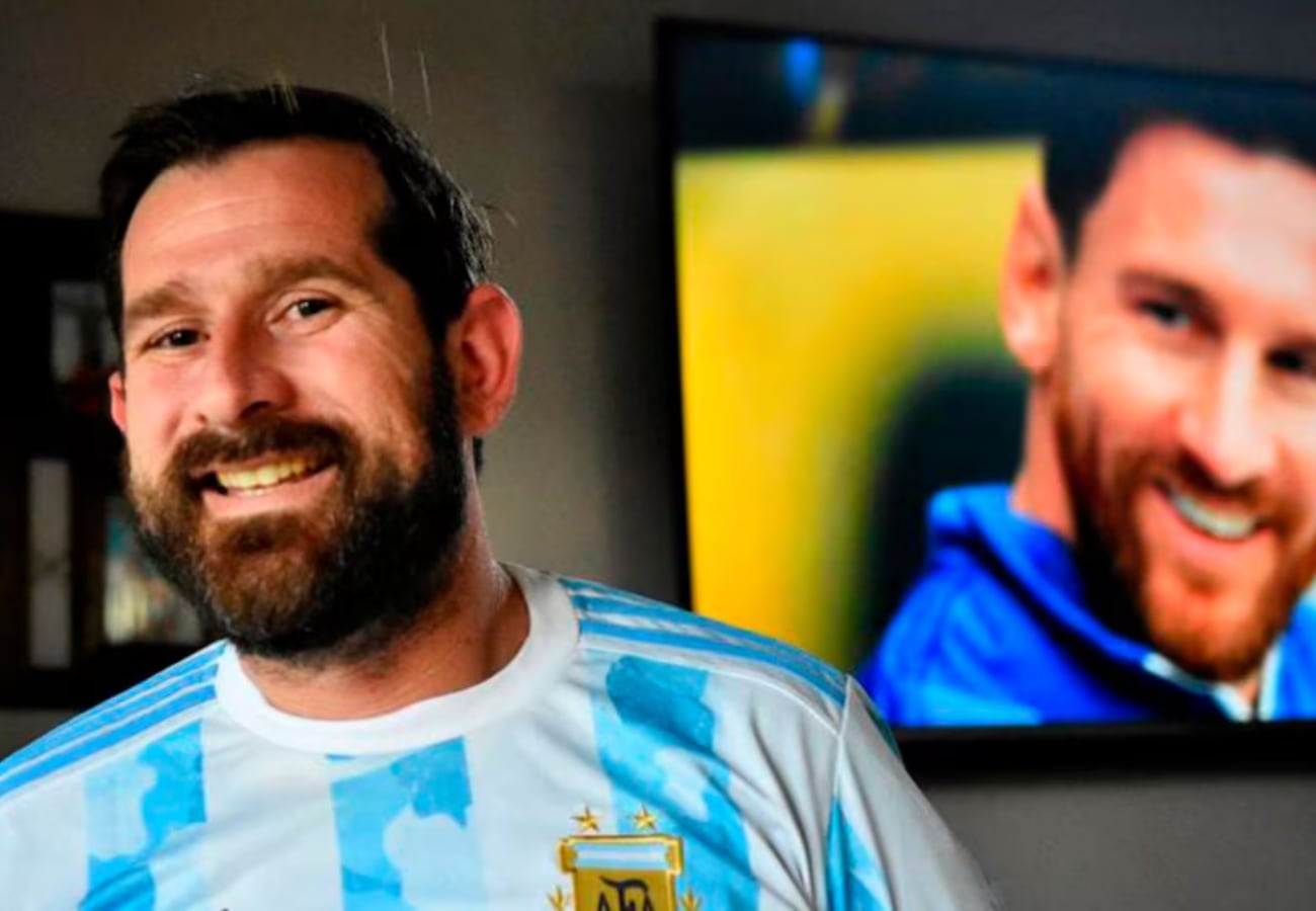 Leonardo Gorri, el imitador de Messi